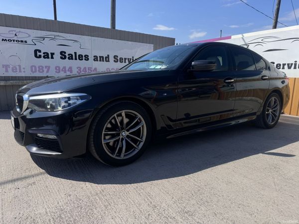 BMW 5-Series Saloon, Diesel, 2018, Black