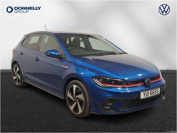 Volkswagen Polo Hatchback, Petrol, 2022, Blue