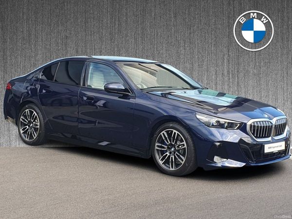 BMW 5-Series Saloon, Petrol Plug-in Hybrid, 2026, Blue
