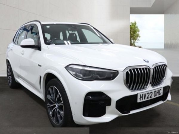 BMW X5 SUV, Petrol Hybrid, 2022, White