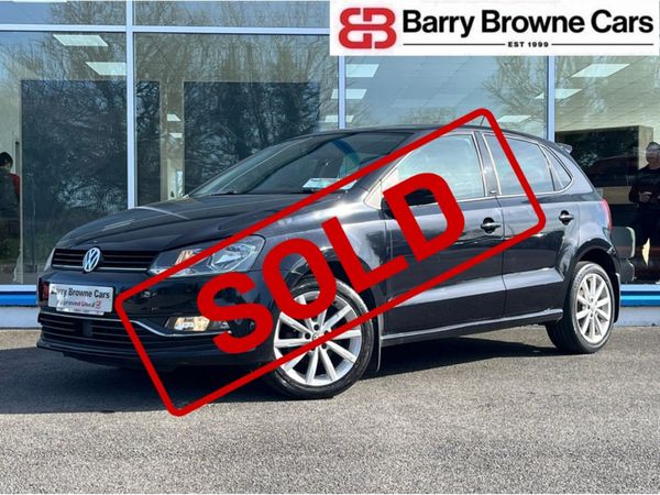Volkswagen Polo Hatchback, Petrol, 2017, Black