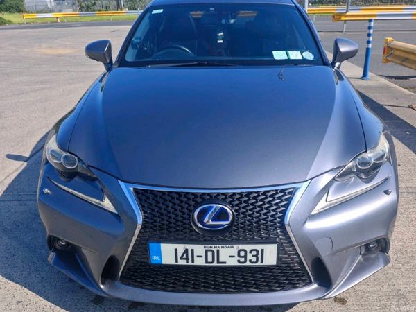 Lexus IS Saloon, Petrol Hybrid, 2014, Grey