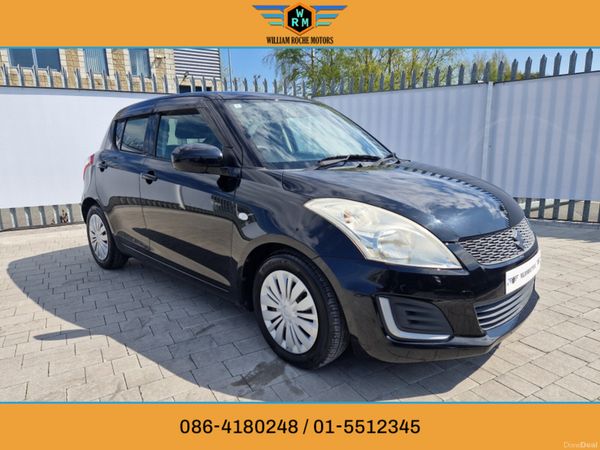 Suzuki Swift Hatchback, Petrol, 2014, Black