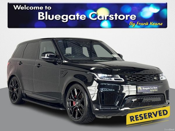 Land Rover Range Rover Sport Estate, Petrol Plug-in Hybrid, 2022, Black