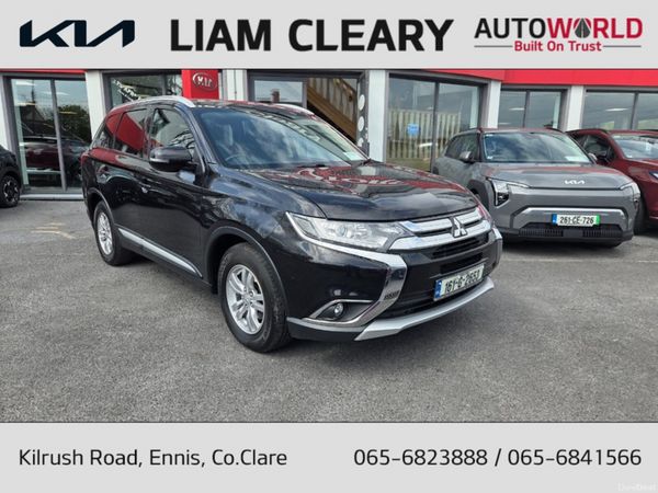 Mitsubishi Outlander Estate, Diesel, 2016, Black