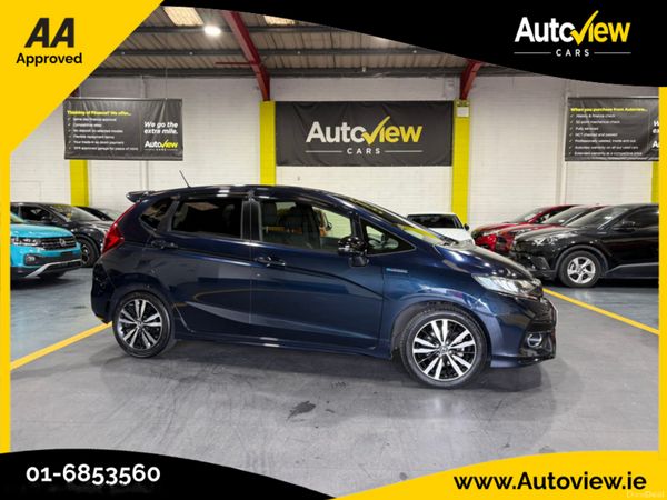 Honda Jazz Hatchback, Petrol Hybrid, 2017, Blue