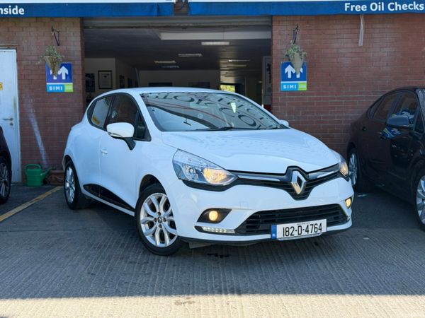 Renault Clio Hatchback, Petrol, 2018, White