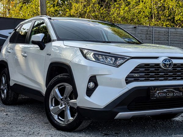 Toyota RAV4 SUV, Petrol Hybrid, 2019, White