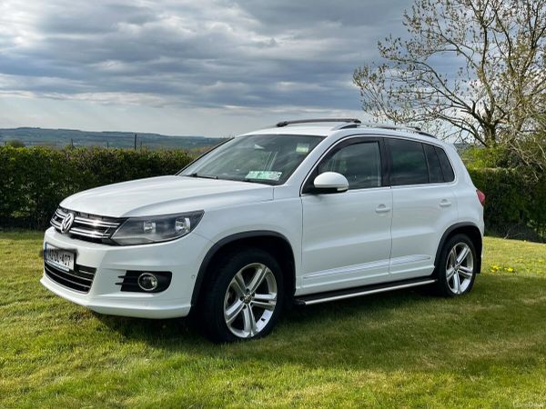 Volkswagen Tiguan SUV, Diesel, 2014, White