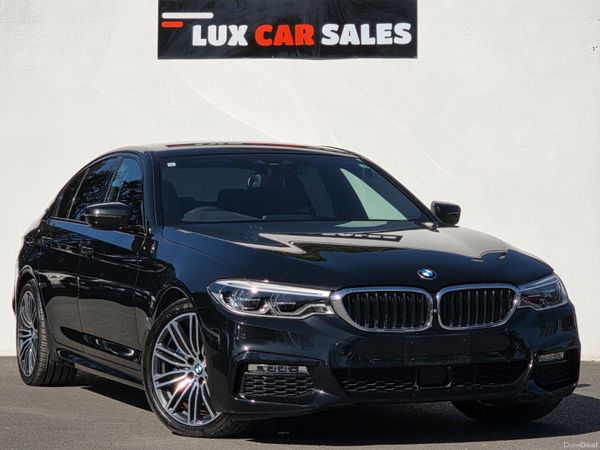 BMW 5-Series Saloon, Petrol Plug-in Hybrid, 2017, Black