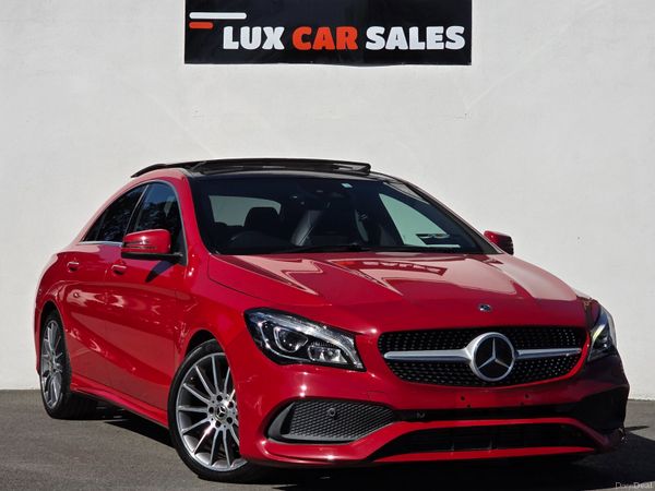 Mercedes-Benz CLA Saloon, Petrol, 2018, Red