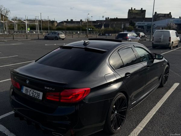 BMW 5-Series Saloon, Diesel, 2019, Black