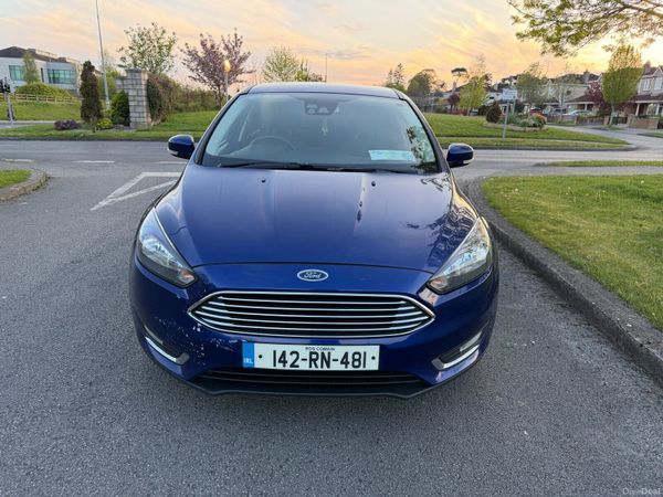 Ford Focus Hatchback, Diesel, 2014, Blue