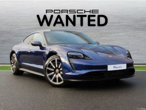 Porsche Taycan Saloon, Electric, 2022, Black