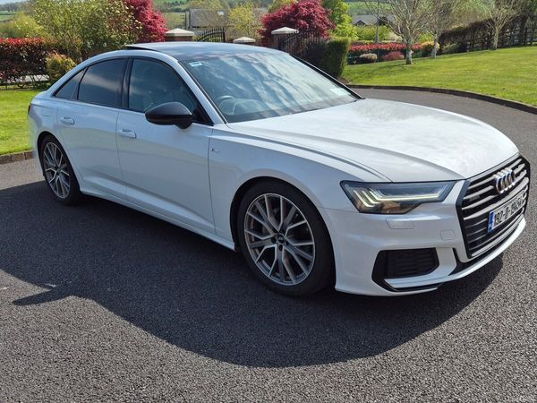 Audi A6 Saloon, Diesel, 2019, White