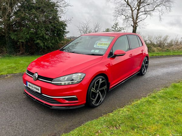 Volkswagen Golf Estate, Diesel, 2019, Red