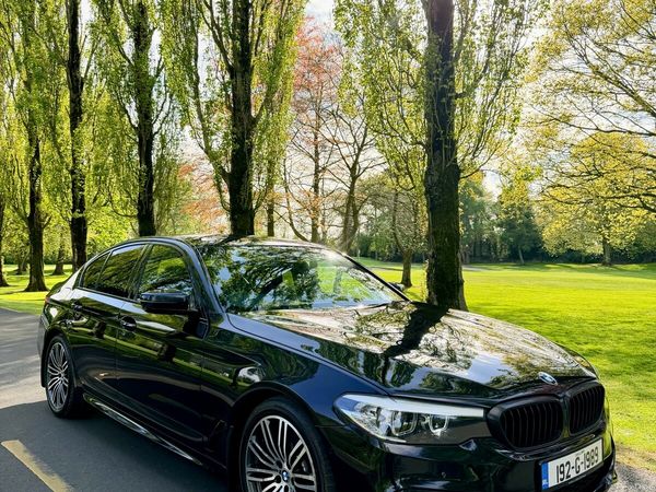 BMW 5-Series Saloon, Diesel, 2019, Black