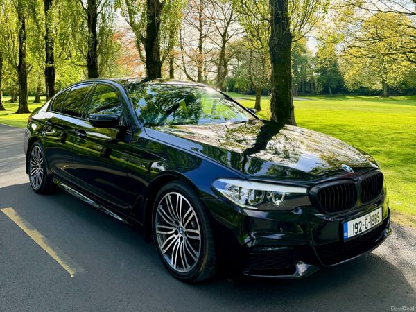 BMW 5-Series Saloon, Diesel, 2019, Black