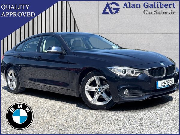 BMW 4-Series Saloon, Diesel, 2015, Blue