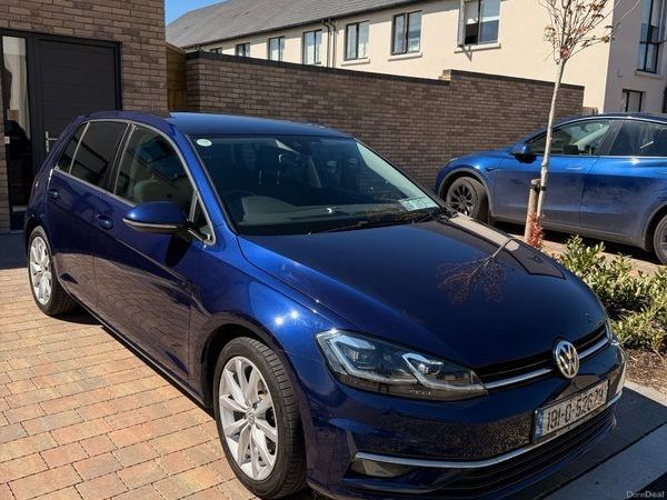 Volkswagen Golf Hatchback, Petrol, 2019, Navy