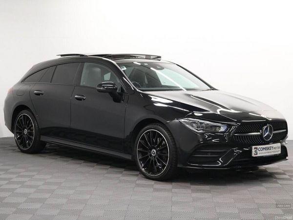 Mercedes-Benz CLA Estate, Petrol Hybrid, 2022, Black