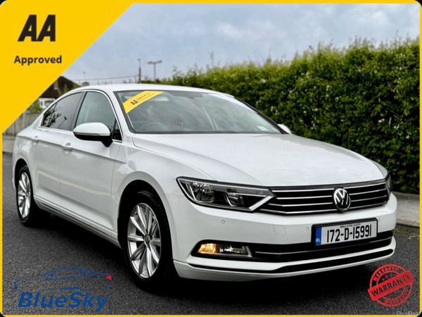 Volkswagen Passat Saloon, Diesel, 2017, White