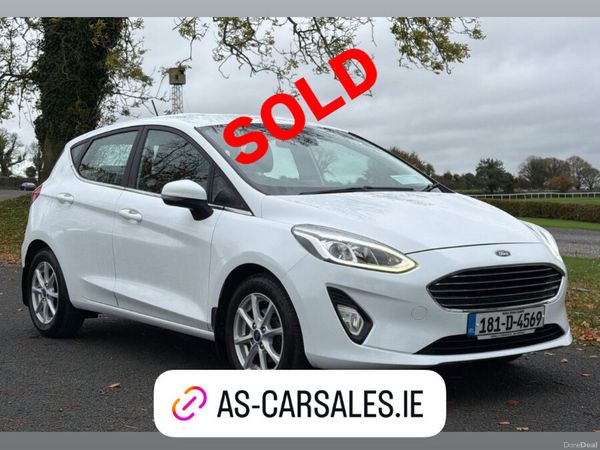 Ford Fiesta Hatchback, Diesel, 2018, White