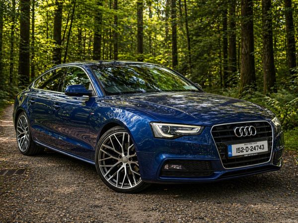 Audi A5 Hatchback, Diesel, 2015, Blue