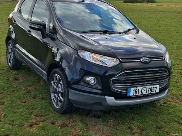Ford EcoSport SUV, Petrol, 2016, Black