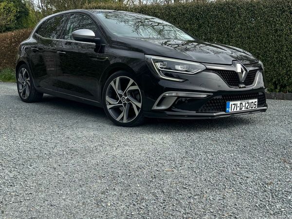 Renault Megane Hatchback, Petrol, 2017, Black
