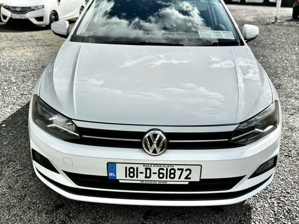 Volkswagen Polo Hatchback, Petrol, 2018, White