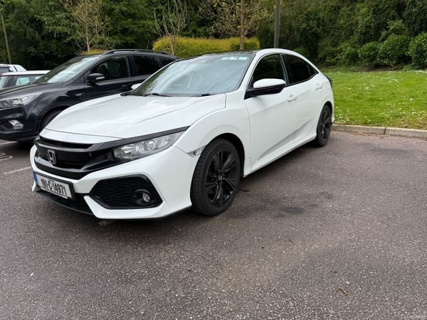 Honda Civic Hatchback, Diesel, 2019, White