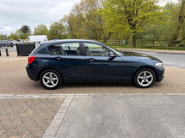 BMW 1-Series Hatchback, Diesel, 2015, Blue