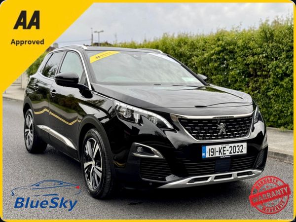 Peugeot 3008 MPV, Diesel, 2019, Black