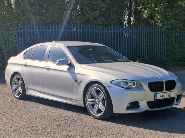 BMW 5-Series Saloon, Diesel, 2012, Silver