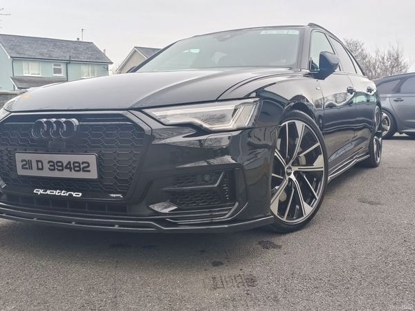 Audi A6 Estate, Petrol Plug-in Hybrid, 2021, Black