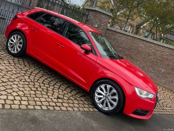 Audi A3 Hatchback, Diesel, 2014, Red