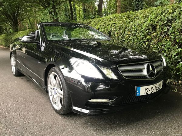 Mercedes-Benz E-Class Convertible, Diesel, 2012, Black