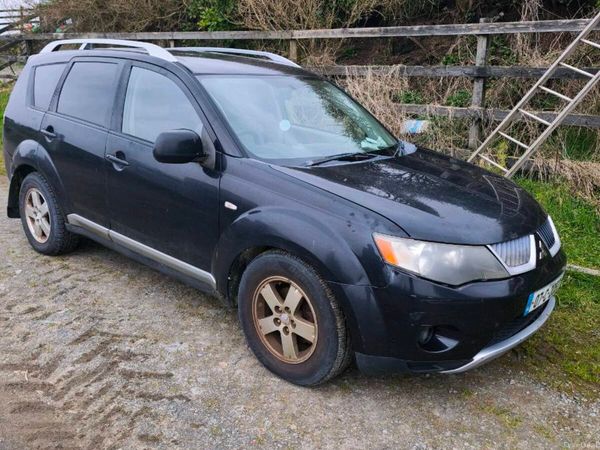 Mitsubishi Outlander SUV, Diesel, 2007, Black