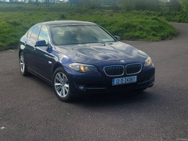 BMW 5-Series Saloon, Diesel, 2012, Blue