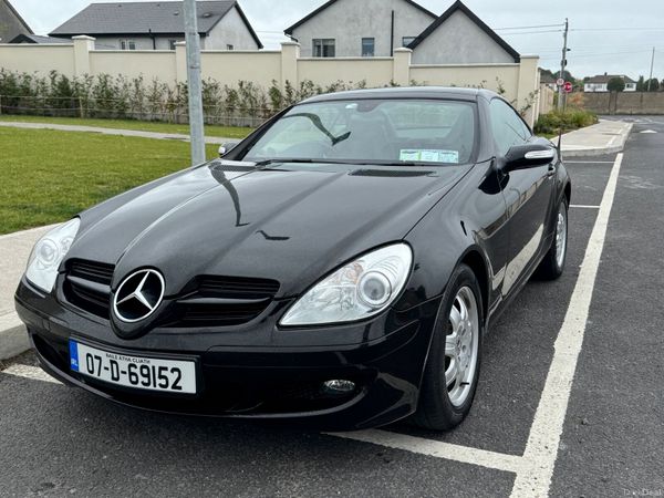 Mercedes-Benz SLK Convertible, Petrol, 2007, Black