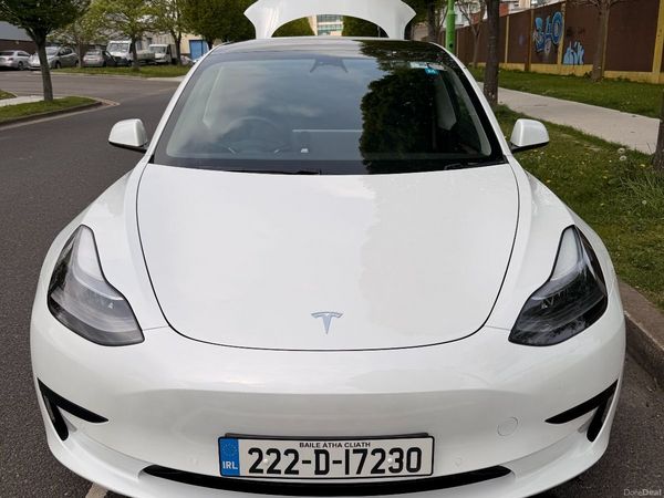 Tesla Model 3 Saloon, Electric, 2022, White