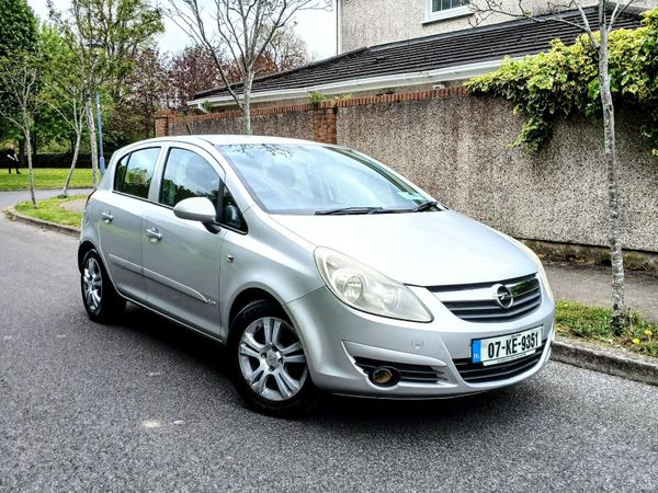 Opel Corsa Hatchback, Petrol, 2007, Silver