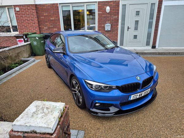 BMW 4-Series Coupe, Petrol, 2017, Blue