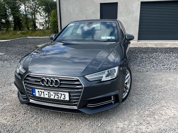 Audi A4 Saloon, Diesel, 2017, Grey