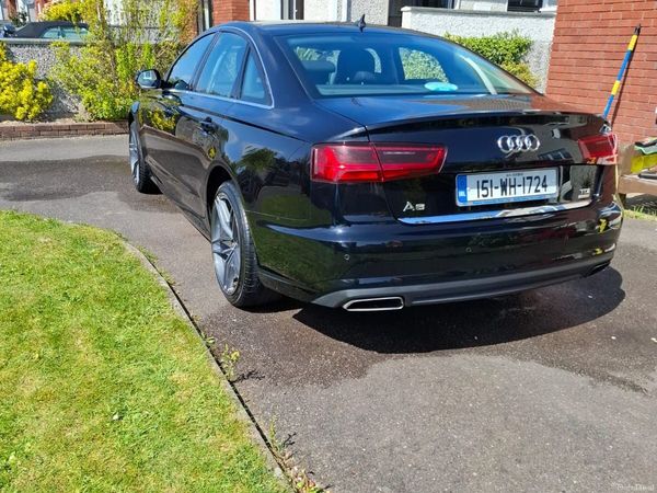 Audi A6 Saloon, Diesel, 2015, Black