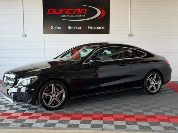 Mercedes-Benz C-Class Coupe, Diesel, 2016, Black