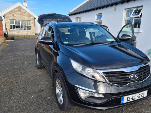 Kia Sportage SUV, Diesel, 2012, Black