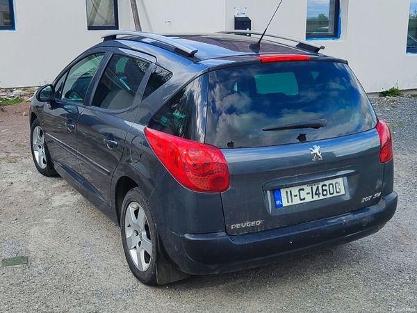 Peugeot 207 Estate, Diesel, 2011, Grey