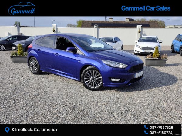 Ford Focus Hatchback, Diesel, 2017, Blue